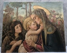 Stupendo olio su tavola - !!!,