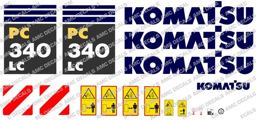Set adesivi per escavatore - set, di