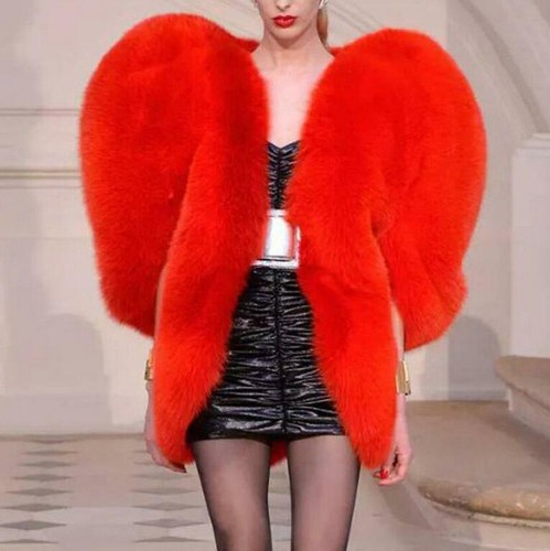Cappotto donna rosso - , 3d
