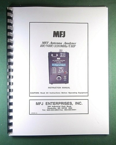 Mfj 266c analizzatore antenna - 266c,