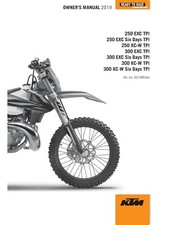 KTM Owners Manual Book Guide
