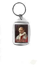 portachiavi santino religioso PAPA PONTEFICE VATICANO Papa Paolo VI montini
