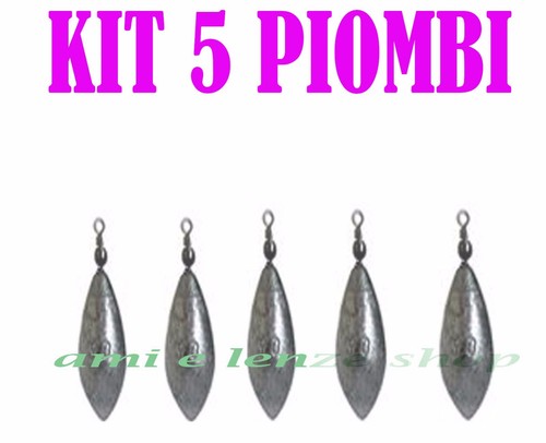 Piombi con girella pera - a,