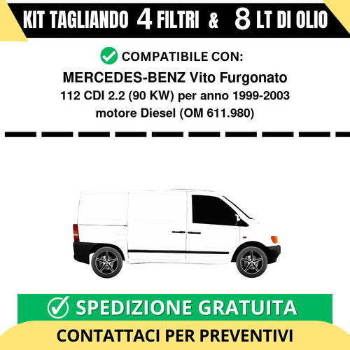 Tagliando per mercedes benz - tagliando,