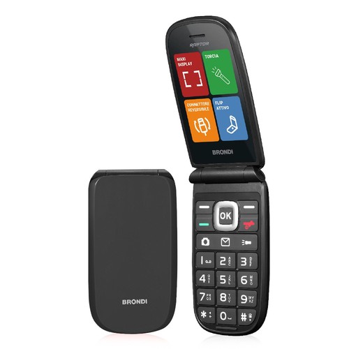Brondi raptor cellulare nero - raptor,