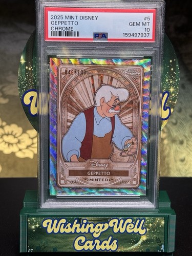 2025 topps disney - topps, geppetto