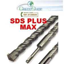 Punta per trapano/martello demolitore doppia elica 1000 o 600mm SDS MAX - PLUS