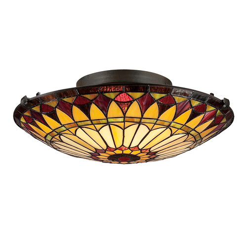Plafoniera tiffany west end - tiffany,