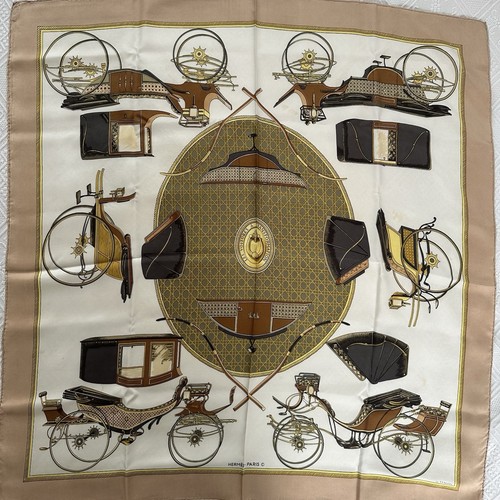 Foulard seta hermès vintage - foulard,