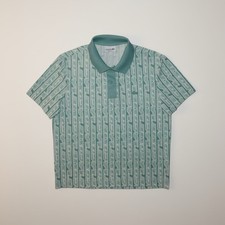 Polo Lacoste stampa monogramma