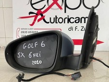 SPECCHIETTO RETROVISORE SINISTRO PER VOLKSWAGEN Golf 6 Berlina 5K0857507AD9B9 (