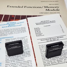 HP 41C 41CV Calcolatrice