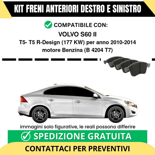 Pastiglie freno anteriori - pastiglie,