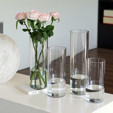 Vaso fiori trasparente moderno design cultura acqua per piante da interno