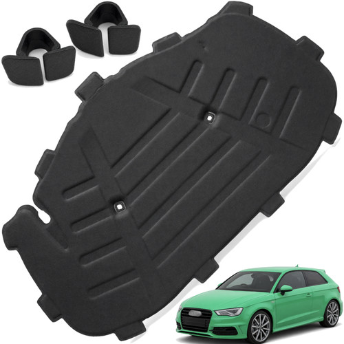 Isolante cofano audi - cofano, 8v