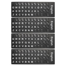 Inglese Tastiera Adesivi 4pz