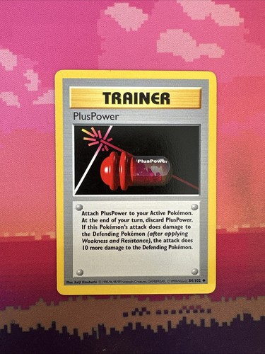 Pokemon card pluspower - pokemon,