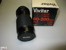 Obiettivo Zoom Vivitar Minolta
