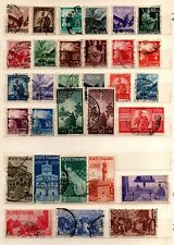 ALBUM REPUBBLICA - 1945-1953 - COLLEZIONE USATI - SOLO FILIGRANA RUOTA