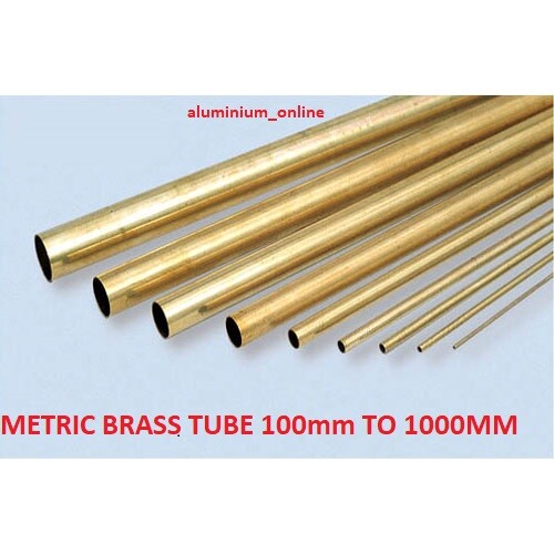 Tubo tondo ottone - ottone, 5mm
