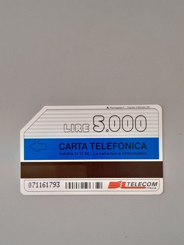 Scheda telefonica rara se - scheda,