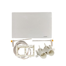 KIT CONVERSIONE PNEUMATICO E PLACCA CIECA - PER CASSETTE DA INCASSO SCHWAB