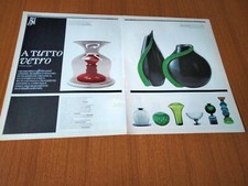 VETRO GEOMETRICO EFFETTO ANNI 80 COLORATO VENINI LALIQUE EMANUEL BABLED SEGUSO