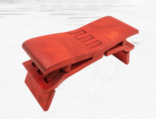 Luban Stool Red Flower Pear