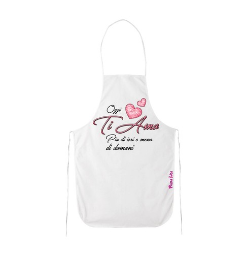 Grembiule bianco cucina - grembiule,