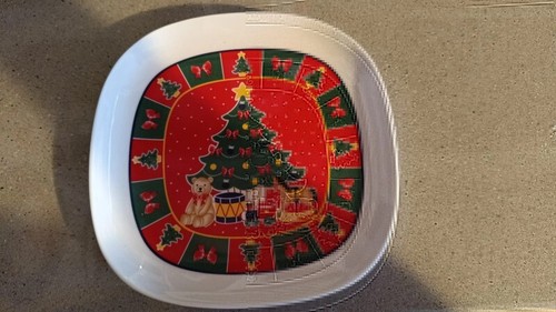 Piatto tema natale ceramica - piatto,