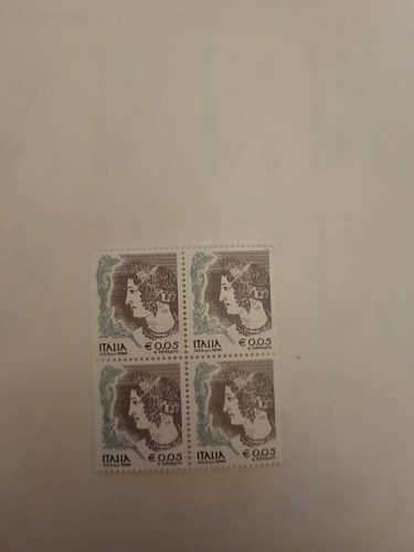 Quartina francobolli - quartina,