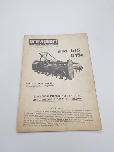 Uso manutenzione catalogo - manutenzione,