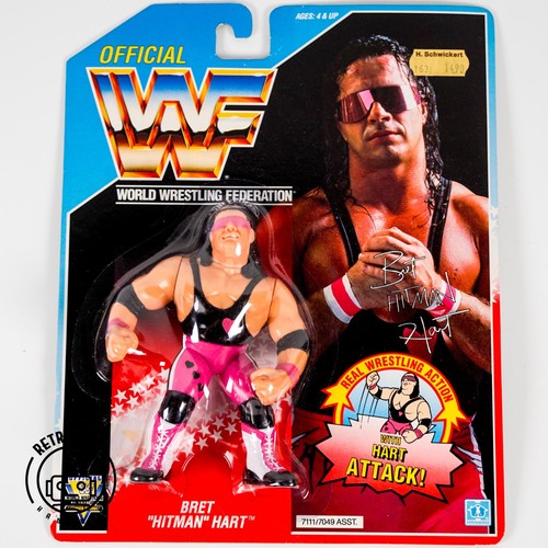 Wwf hasbro bret hitman - hasbro, hart