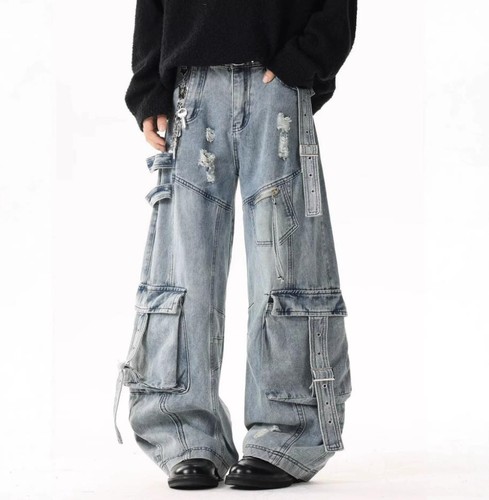 Jeans uomo blu - , dritto