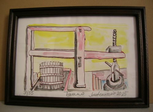 Serigrafia torchio di - torchio,