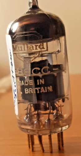 Cv2492 e88cc gold pins mullard - e88cc,