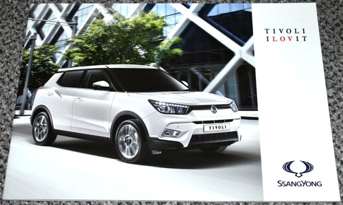 Sangyong tivoli brochure - uk,