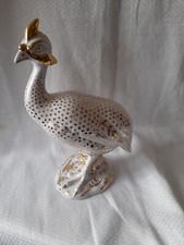  URBANO ZACCAGNINI CERAMICA FIRENZE TACCHINO UCCELLO DIPINTO A MANO