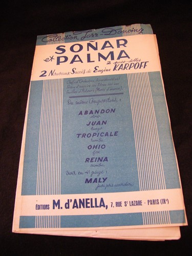 Partition sonar palma - "partition, et