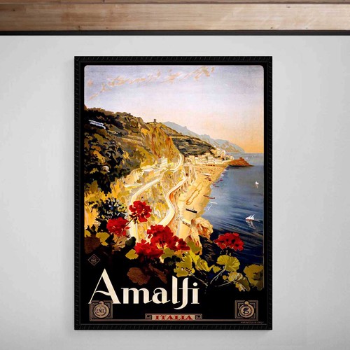 Poster stampa viaggio - stampa, costiera