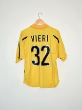 ?99/00 VIERI authentic shirt Inter retro trikot maillot Milan Juventus Italy