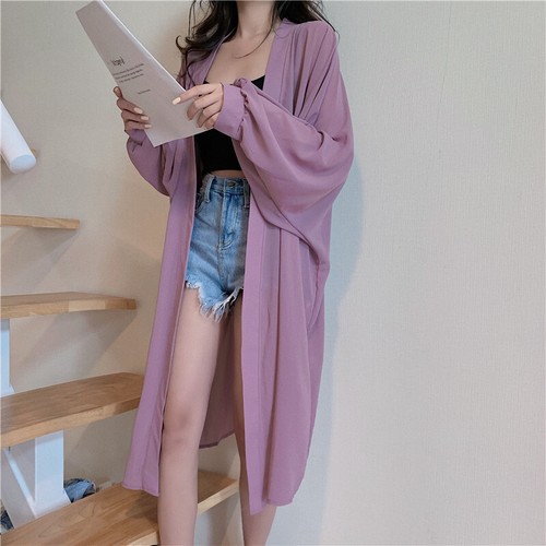 Donna chiffon cardigan estate - donna,