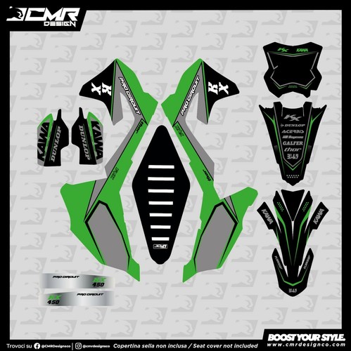 Kit grafiche adesivi - kit,