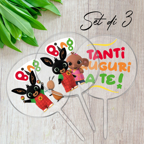 Set cake topper torta - 3,