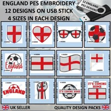 Inghilterra ricamo disegni PES