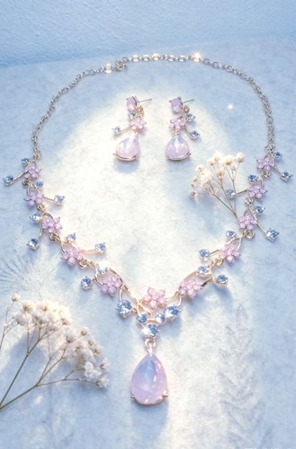 Set collana orecchini con - set, e