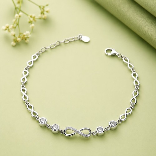 Bracciale infinity charm - bracciale,
