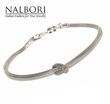 bracciale argento 925 snake