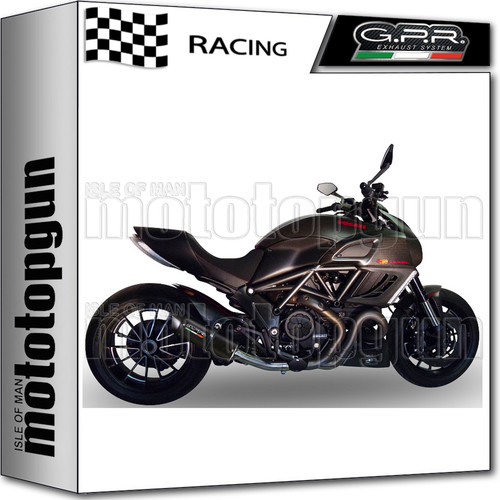 Gpr scarico race - scarico, nero