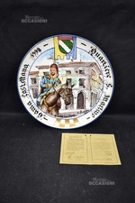 Piatto Ceramica Dama